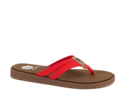 Women's Yellow Box Femmie Flip-Flops