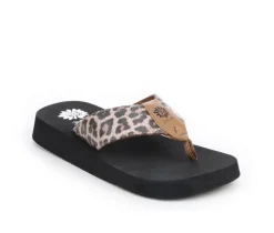 Women's Yellow Box Ferlia Flip-Flops