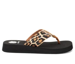 Women's Yellow Box Ferndale Flip-Flops