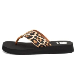 Women's Yellow Box Ferndale Flip-Flops