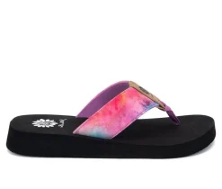 Women's Yellow Box Ferrie Flip-Flops