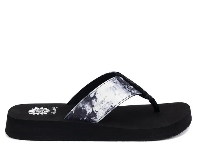 Women's Yellow Box Ferrie Flip-Flops