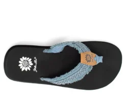 Women's Yellow Box Fianni Flip-Flops