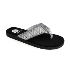 Women's Yellow Box Fidda Flip-Flops