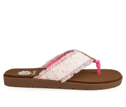 Women's Yellow Box Fiditi Flip-Flops