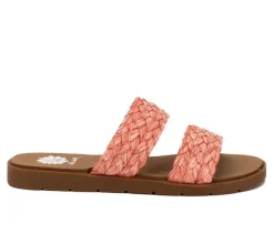 Women's Yellow Box Filbert Sandals
