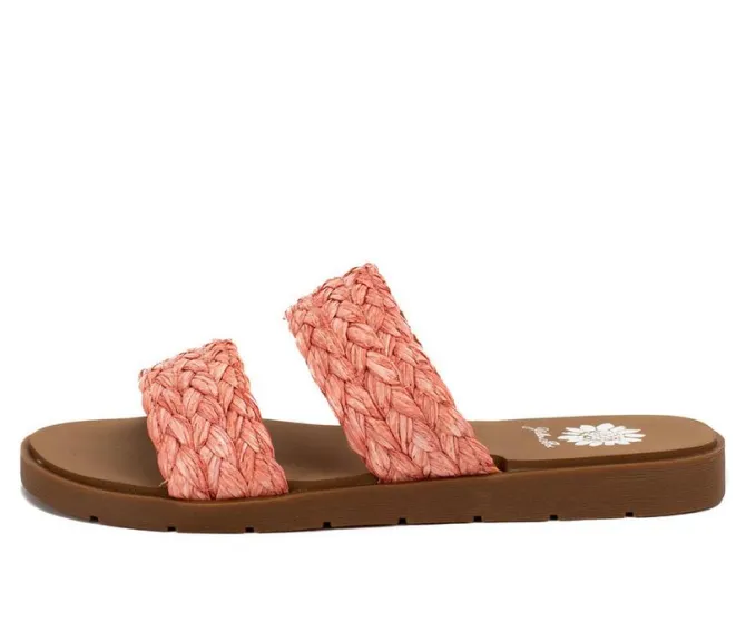 Women's Yellow Box Filbert Sandals
