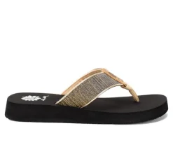 Women's Yellow Box FildrIn Flip-Flops