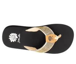 Women's Yellow Box FildrIn Flip-Flops