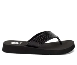Women's Yellow Box Fina Flip-Flops