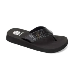 Women's Yellow Box Fina Flip-Flops