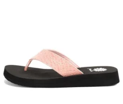 Women's Yellow Box Fina Flip-Flops