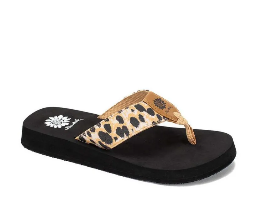 Women's Yellow Box Finwick Flip-Flops