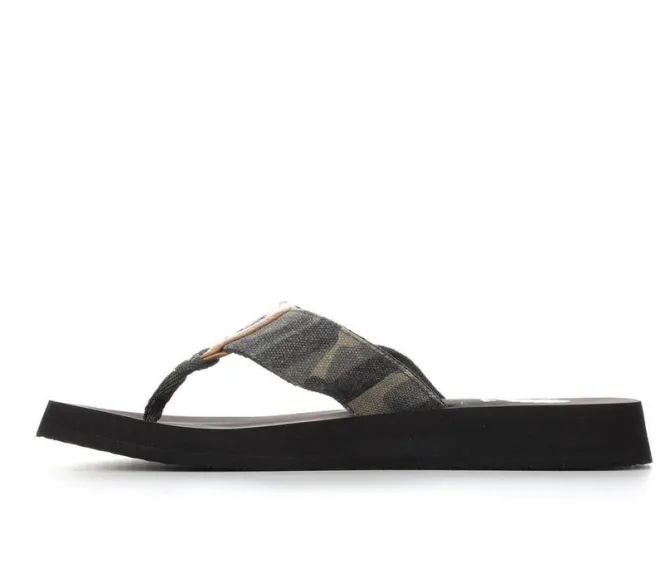 Women's Yellow Box Finwick Flip-Flops