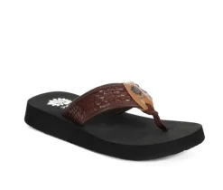 Women's Yellow Box Fiori Flip-Flops