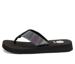Women's Yellow Box Flamber Flip-Flops