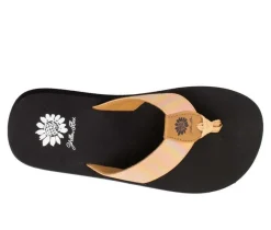 Women's Yellow Box Flamber Flip-Flops