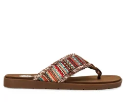 Women's Yellow Box Flappy Flip-Flops