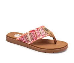 Women's Yellow Box Flappy Flip-Flops