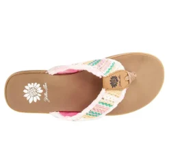 Women's Yellow Box Flappy Flip-Flops