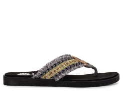 Women's Yellow Box Flavian Flip-Flops