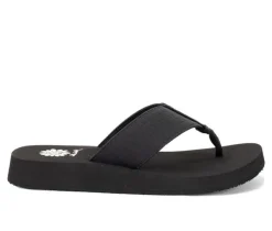 Women's Yellow Box Flinge Flip-Flops