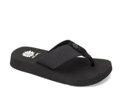Women's Yellow Box Flinge Flip-Flops