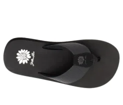 Women's Yellow Box Flinge Flip-Flops