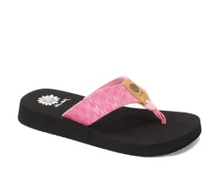 Women's Yellow Box Fonsie Flip-Flops