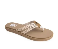 Women's Yellow Box Fralin Flip-Flops