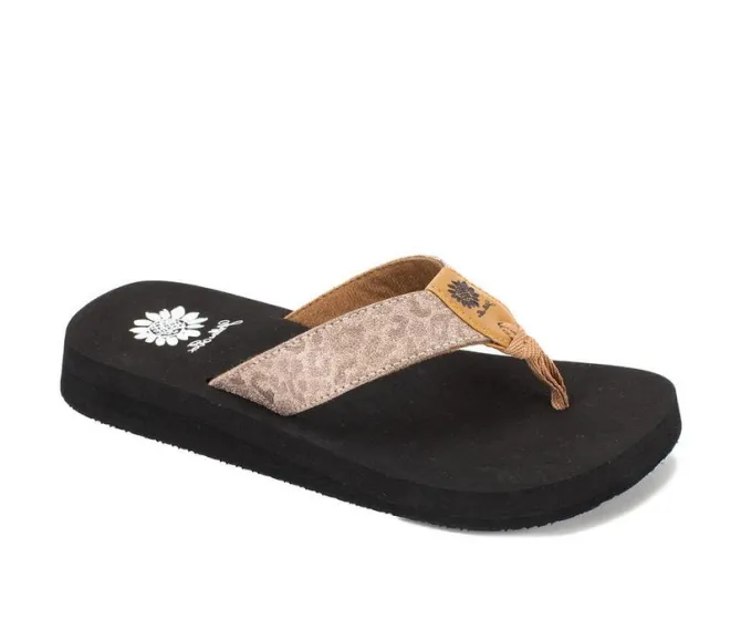 Women's Yellow Box Franca Flip-Flops
