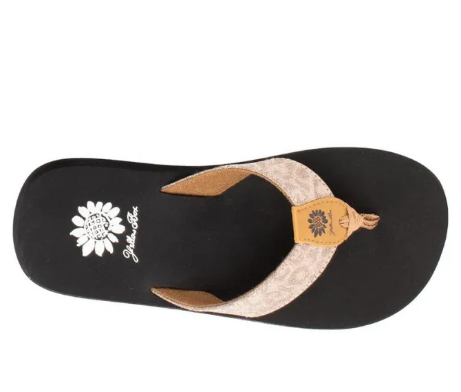 Women's Yellow Box Franca Flip-Flops