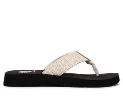 Women's Yellow Box Frayz Flip-Flops