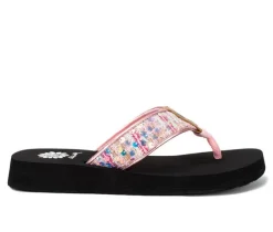 Women's Yellow Box Frenda Flip-Flops