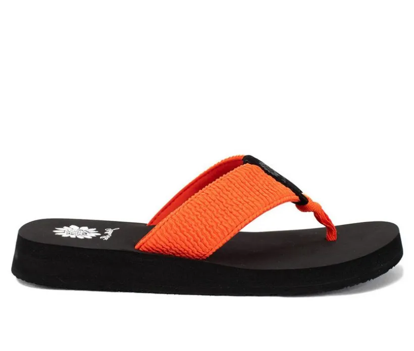 Women's Yellow Box Frizzle Flip-Flops