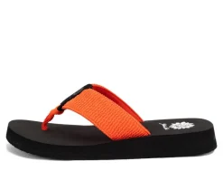 Women's Yellow Box Frizzle Flip-Flops
