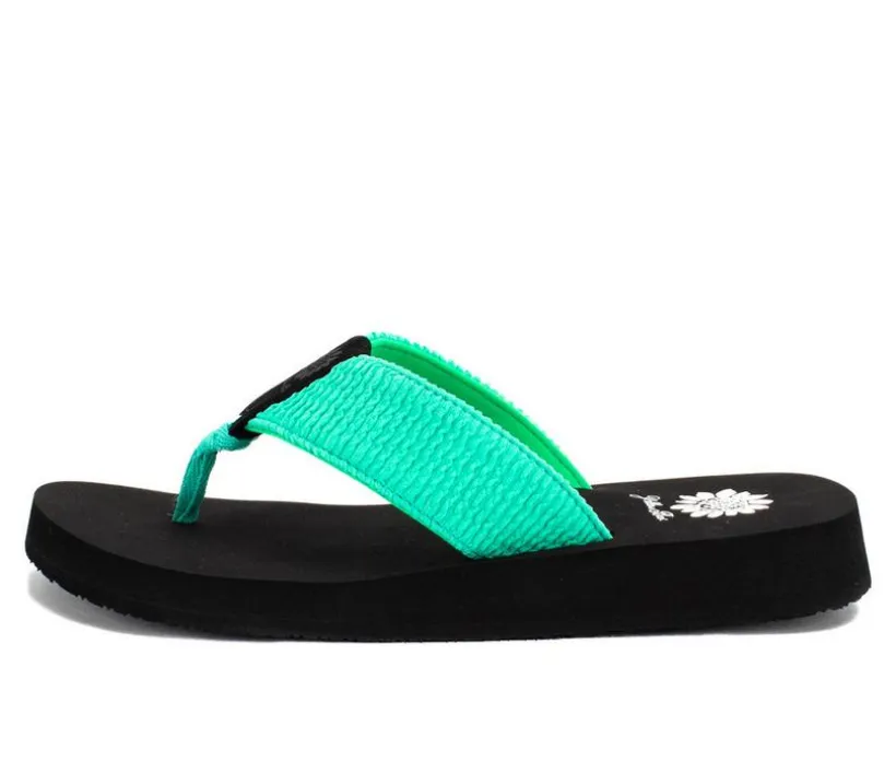 Women's Yellow Box Frizzle Flip-Flops