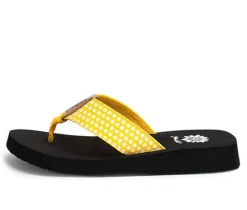 Women's Yellow Box Fromy Flip-Flops