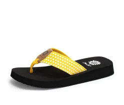 Women's Yellow Box Fromy Flip-Flops