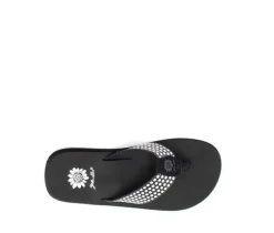 Women's Yellow Box Fromy Flip-Flops