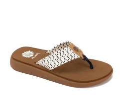 Women's Yellow Box Galia Flip-Flops