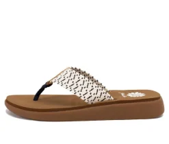 Women's Yellow Box Galia Flip-Flops