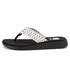 Women's Yellow Box Galia Flip-Flops