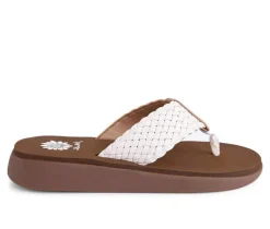 Women's Yellow Box Gamma Flip-Flops