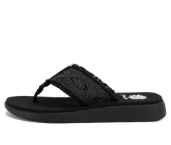 Women's Yellow Box Gisele Flip-Flops
