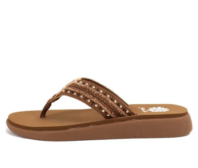 Women's Yellow Box Glendale Flip-Flops