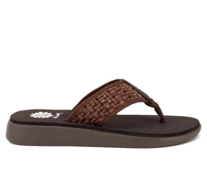 Women's Yellow Box Gracia Flip-Flops