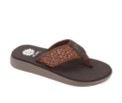 Women's Yellow Box Gracia Flip-Flops