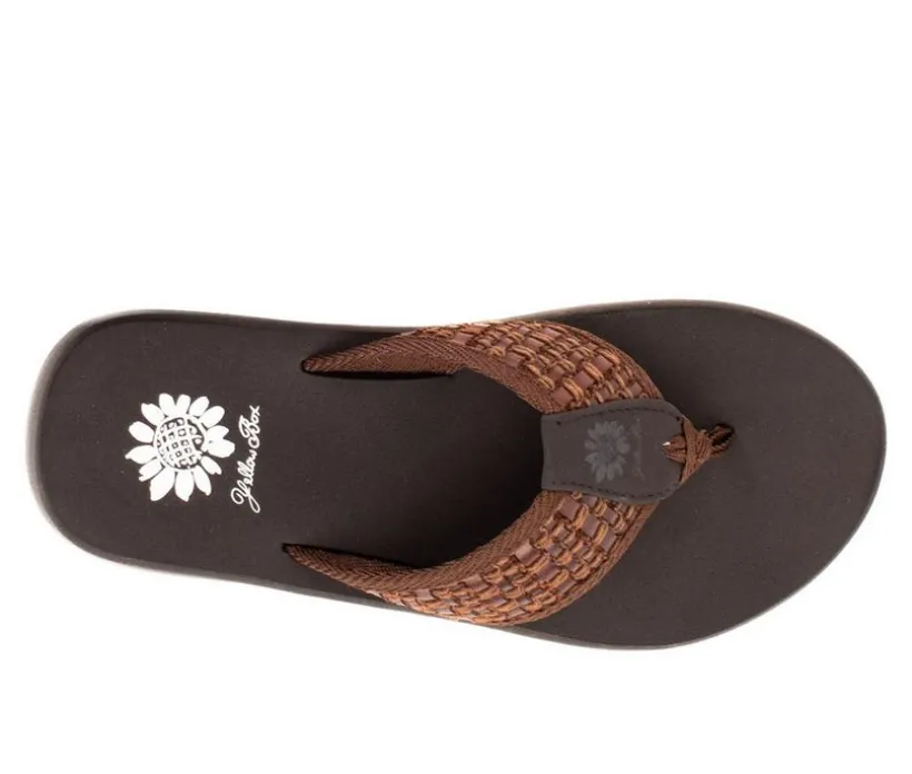 Women's Yellow Box Gracia Flip-Flops