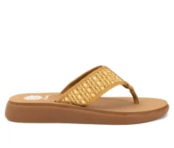 Women's Yellow Box Gracia Flip-Flops